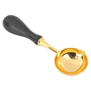 

Vintage Stamp Fire Paint Sealing Wax Spoon Melting Firing Stamp Envelopes Card Wax Sticks/Spoon/Stamps Candle Tool