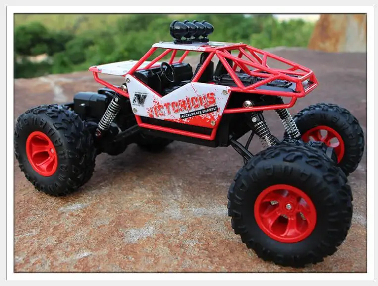 1:12 1:16 4WD RC автомобили обновленная версия 2,4G радиоуправляемые игрушечные машинки RC багги скоростные грузовики внедорожные Грузовики Игрушки для детей - Цвет: 28CM red