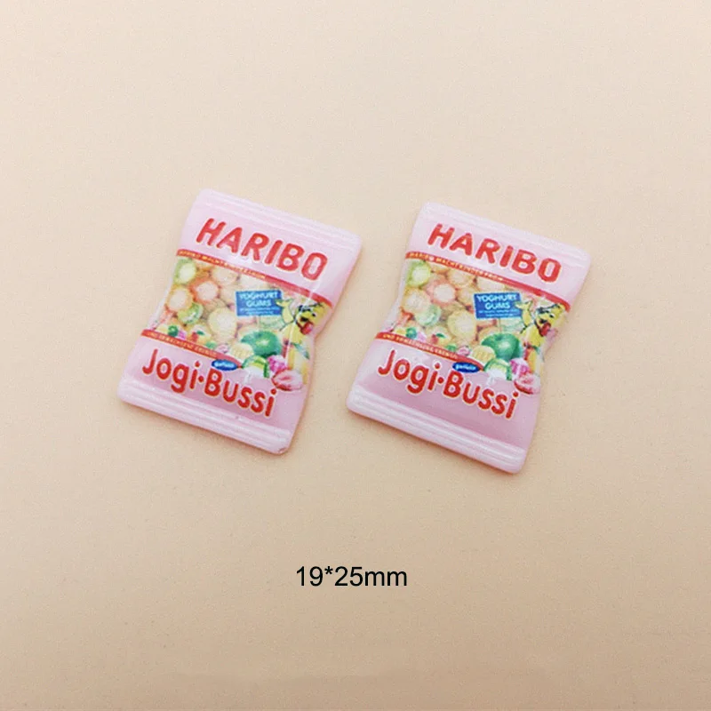pink 50 шт./лот Японский Корейский Конфета из смолы украшения Ремесло Кабошон с плоской задней поверхностью Скрапбукинг подходит для телефона украшения Diy аксессуары - Цвет: pink