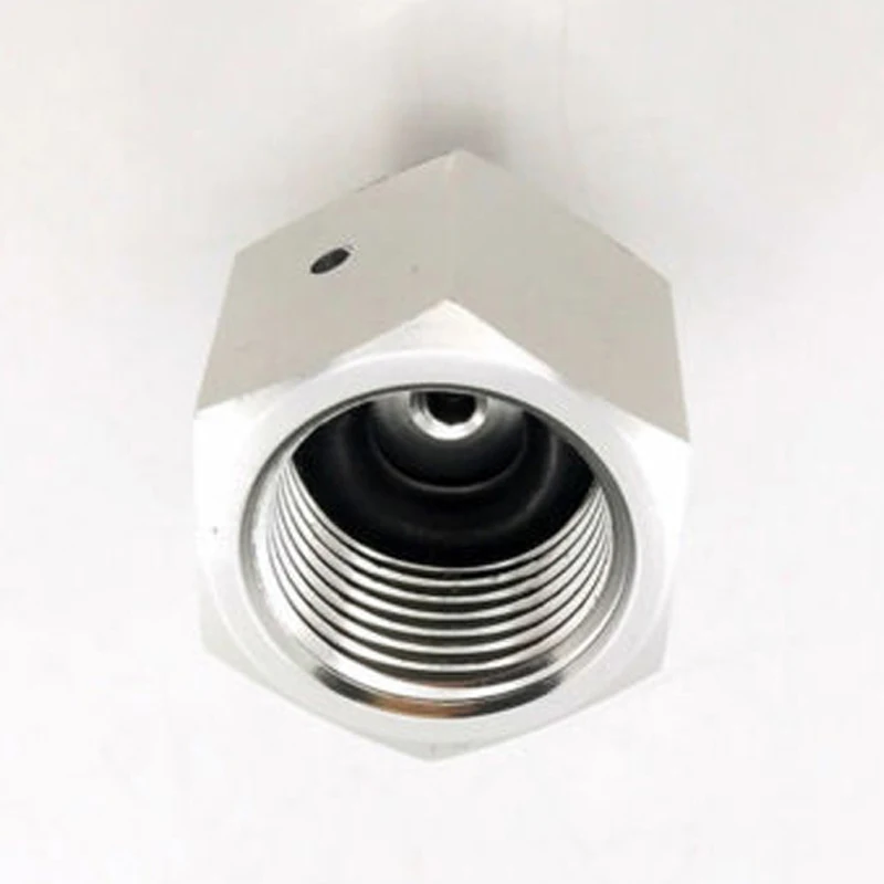

1pc Converter Adapter Aluminum CO2 Tank Adapter Converter CGA320 To 3/8-24UNF For Homebrew Beer Corny Keg