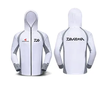 

New 2020 Daiwa Performance Fishing Shirt Men UPF 50 UV Sun Protection Quick Dry Mesh Cooling Long Sleeve Fishing Clothes DAIWA