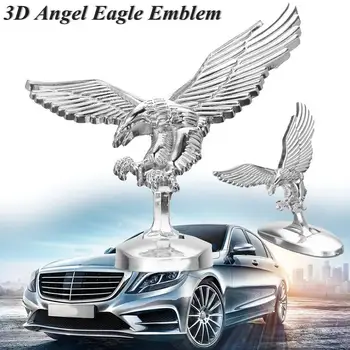 online 1 Pc Capa Dianteira Do Carro águia Ornamento Emblema Auto Capa Dianteira 3d Eagle Emblema Modificação Acessórios Do Carro Decoração Exterior