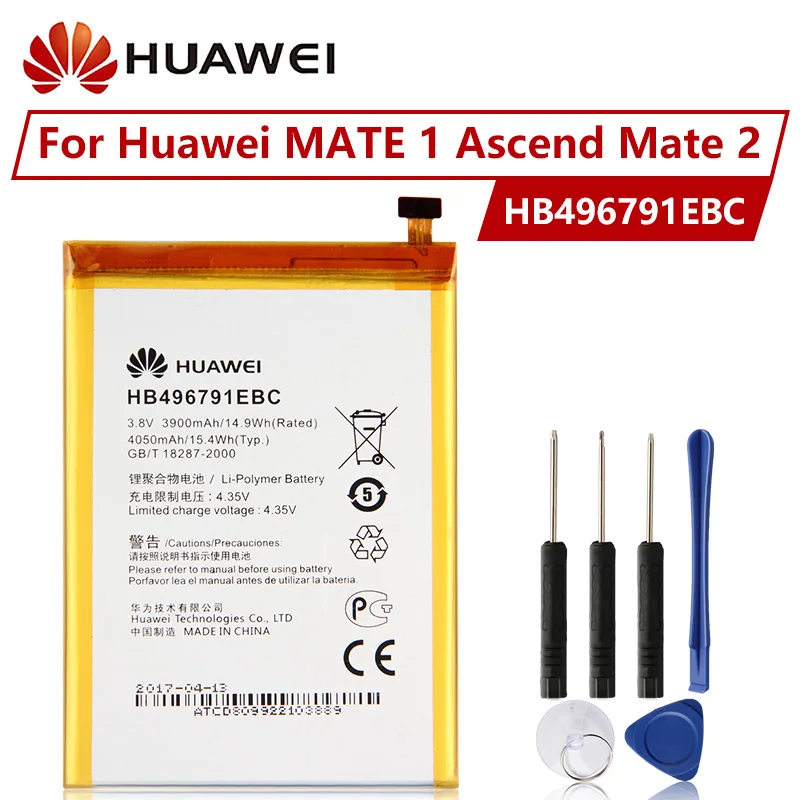 Huawei оригинальный сменный аккумулятор HB496791EBC для MATE 1 Ascend MT1 U06 MT2 L02 L05 T00 mate 2 батареи