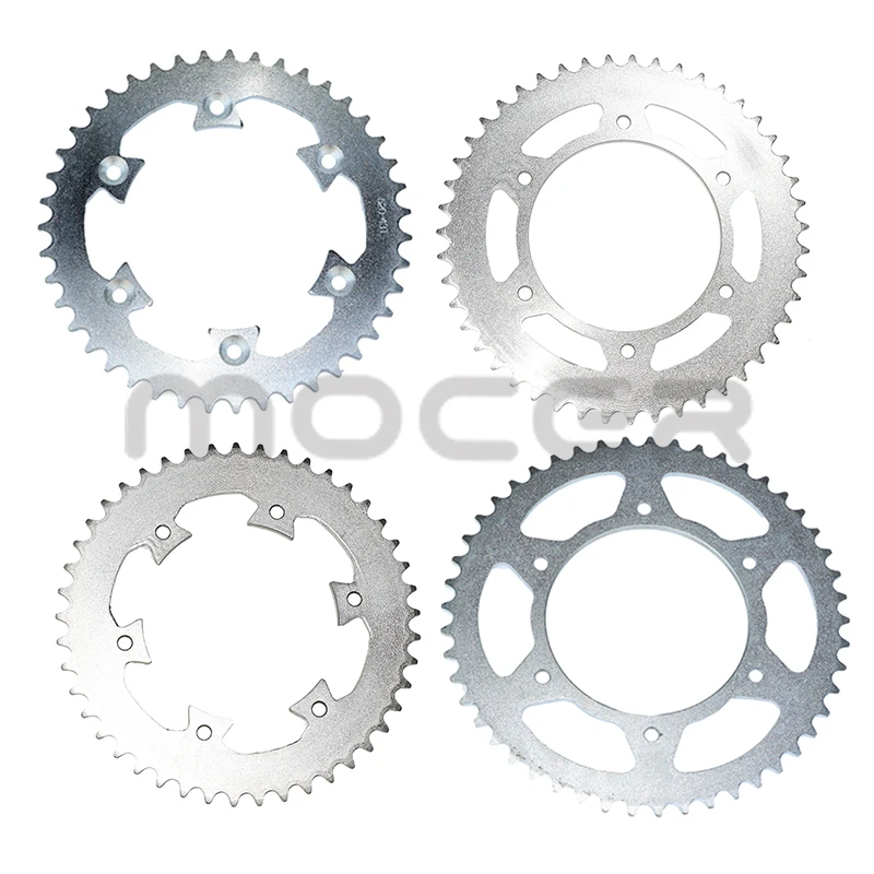 

Motorcycle 43T/45T/47T/49T 520 Chains 125MM Rear Sprocket gear Fit For Motorcycle Motocross Vehicle Modification Parts