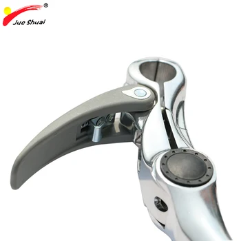 

Aluminum Alloy Bike Handlebar Stem Foldable Silver MTB Road Bike Parts 25.4mm Potency in Bicycle Stem Mountain Bike Accessory