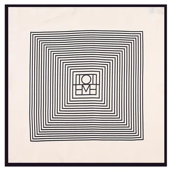 

55cm * 55cm Silk Square Scarf Women Element Bag Print Foulard Hijab Bandana Lady Neckerchief diamond