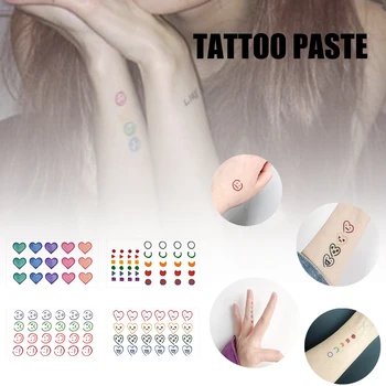

Fashion Temporary Tattoos Party Waterproof Kids Adults Removable Couple Fake Tattoos Sticker @ME88