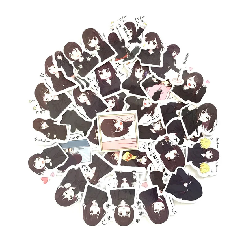 

150Sets Anime Stickres Menhera-chan Cute Cartoon Stickers (39pcs)