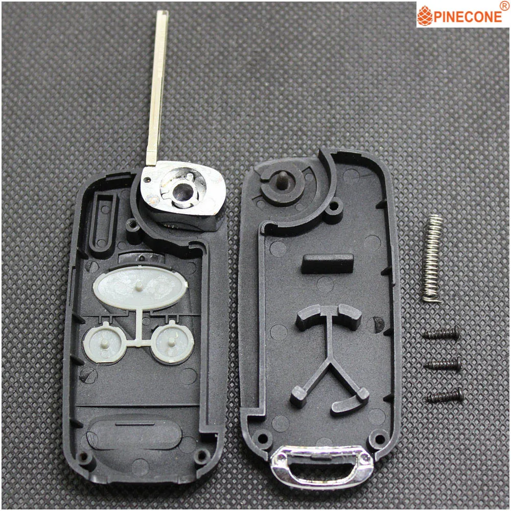 PINECONE для HONDA ACCORD CRV S2000 CIVIC ODYSSEY 2/2+ 1/3/3+ 1 кнопки HON66 лезвие модифицирована и заменить оболочки чехол с логотипом