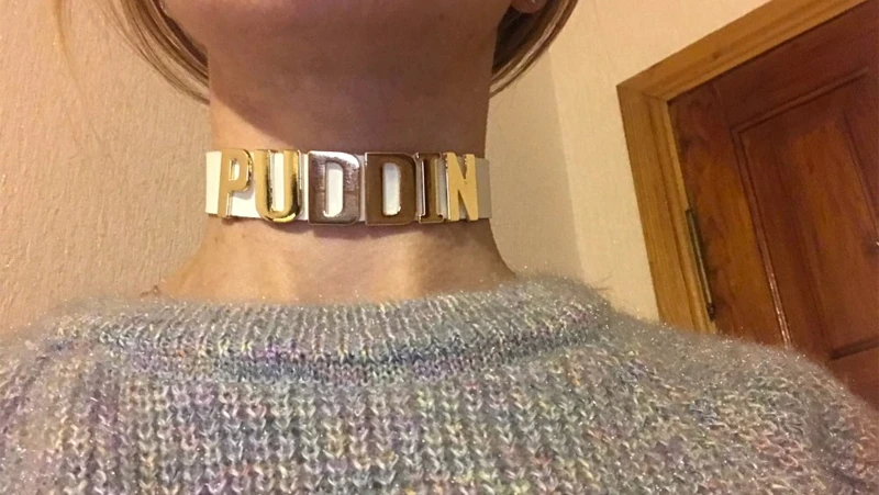 Харли Квинн пуддин чокер отряд самоубийц Ожерелье косплей реквизит женские сексуальные птицы добычи ожерелье