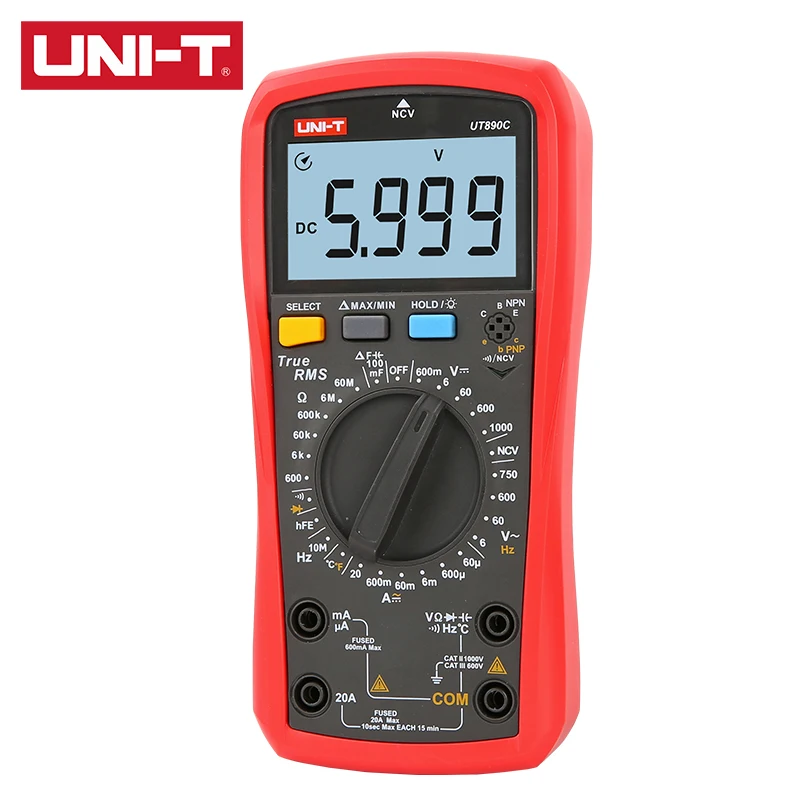 Digital Multimeter Multimeter Tester UNI-T UT890C UT890D+ Digital Multimeter