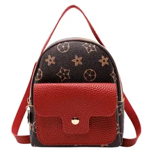 Корейский стиль, контрастный цвет, напечатанный рюкзак на одно плечо, импортные товары,, настраиваемый, Весна и лето, продукт