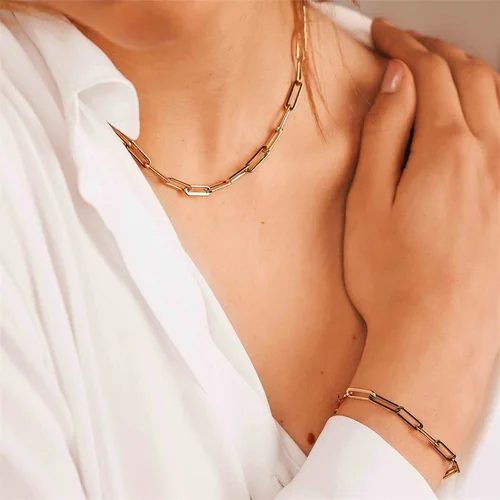 EManco-여성용 팔찌 커브 쿠바 링크 체인, 스테인레스 스틸, 여성용 팔찌 체인, Davieslee Jewelry 5
