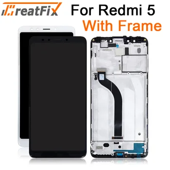 

Original for Xiaomi Redmi 5 LCD Display Touch Screen Digitizer Assembly with Frame for Xiaomi Redmi 5 replacement repair Parts