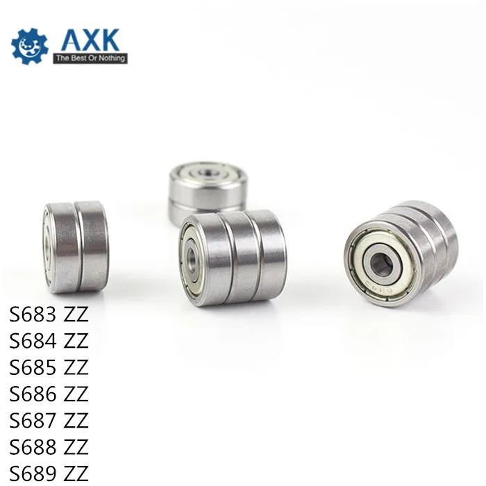 S683ZZ S684ZZ S685ZZ S686ZZ S687ZZ S688ZZ S689ZZ 10PCS ABEC 1 