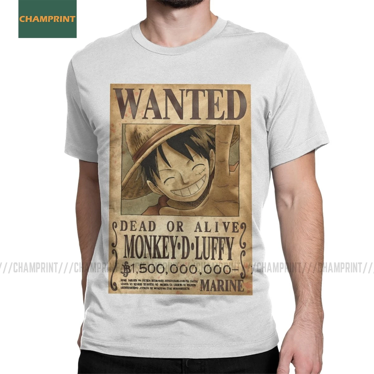 Мужская футболка с принтом обезьяны D One Piece Luffy Zoro японским аниме удаа ханкоу
