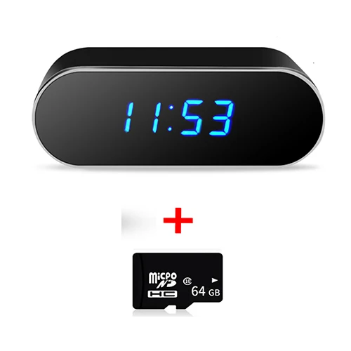 Black 64G card Мини-камера, ip камера, мини камера, wifi, микрокамера, миникамера, 1080 P, таймер, удаленный монитор, микро Домашняя безопасность, ночное видение - Цвет: Black 64G card