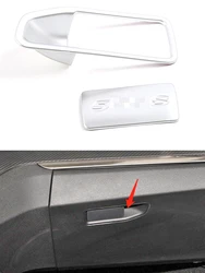 Boîte de rangement de gants co pilot avant pour Peugeot 5008 2017 2018 2019 2020, boîte de rangement de gants, bol à poignée, couvercle de garniture, cadre, accessoires d'intérieur de voiture 