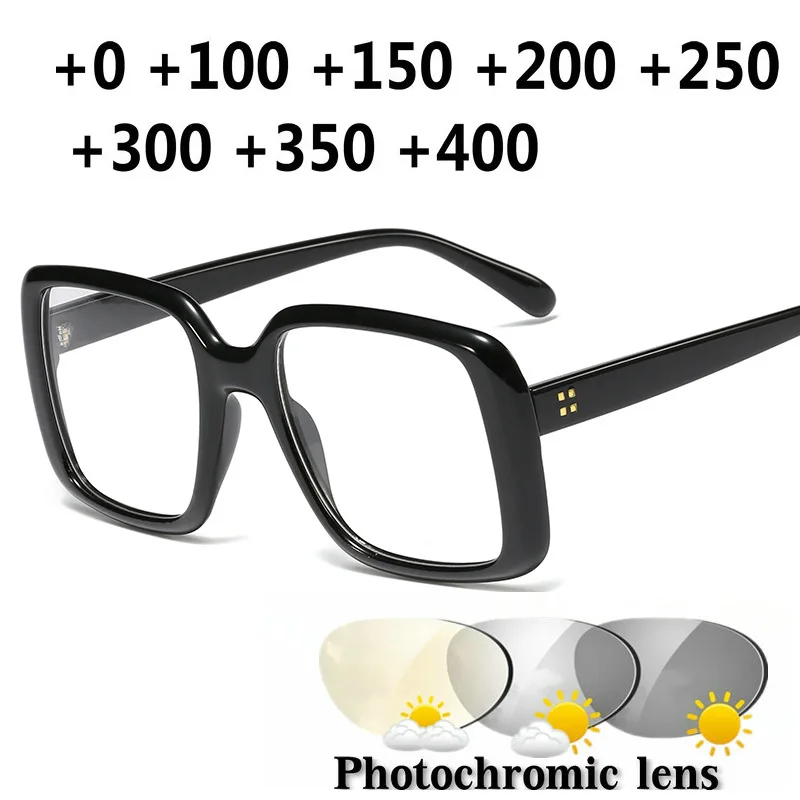 Новые фотохромные очки для чтения солнечные очки женские кошачьи очки дальнозоркость с диоптриями дальнозоркость UV400 NX