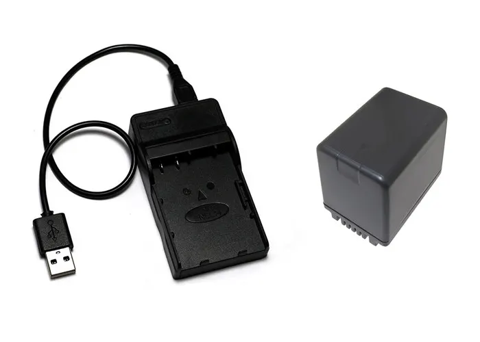 Белый VW-VBT380 VBT380 VBT190 батарея+ зарядное устройство для Panasonic HC-V720, HC-VX1, HC-V730, HC-V750, HC-V757, HC-V760, HC-VXF1, HC-VX870 - Цвет: Белый
