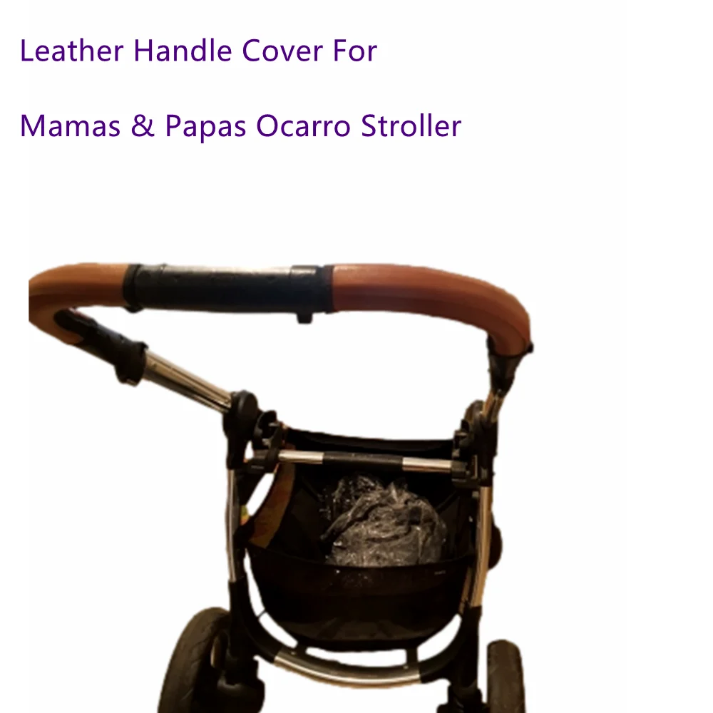 baby stroller accessories baby bottle rack	 New Stroller Leather Covers For Mamas & Papas Ocarro Pram Handle Sleeve Case Armrest Protective Bar Cover Accessories best travel stroller for baby and toddler	