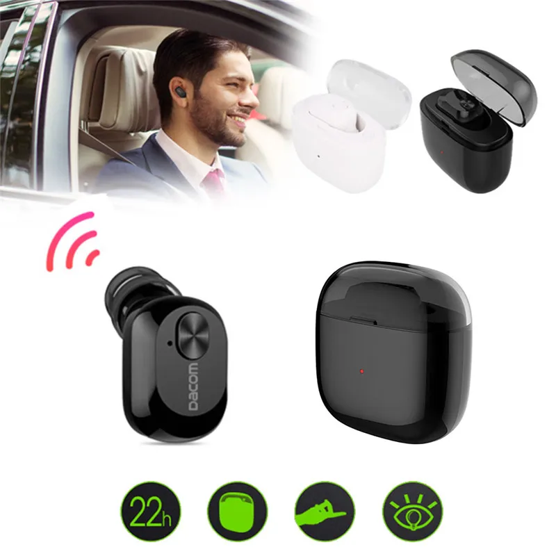 K6P Bluetooth наушники-вкладыши TWS True мини ушное, ухо бутоны Беспроводной Bluetooth наушник Bluetooth гарнитура для iPhone X samsung