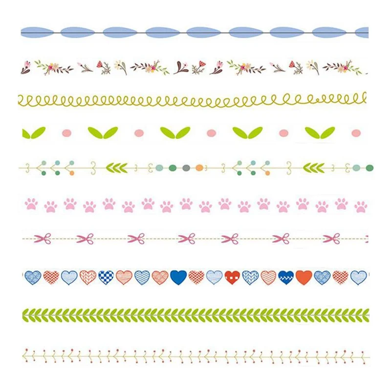 8 мм* 10 м свежий стиль DIY Мини милый каваи декоративные из рисовой бумаги лента цветочный клей маскирующая лента для скрапбукинга