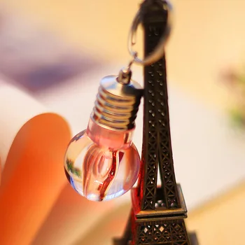 

LED Bulb Keychain Pendant Mini Bulbtorch Keyring Flash Light Lamp Car Styling