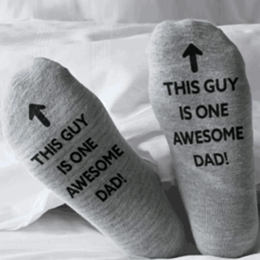 funny socks for dad