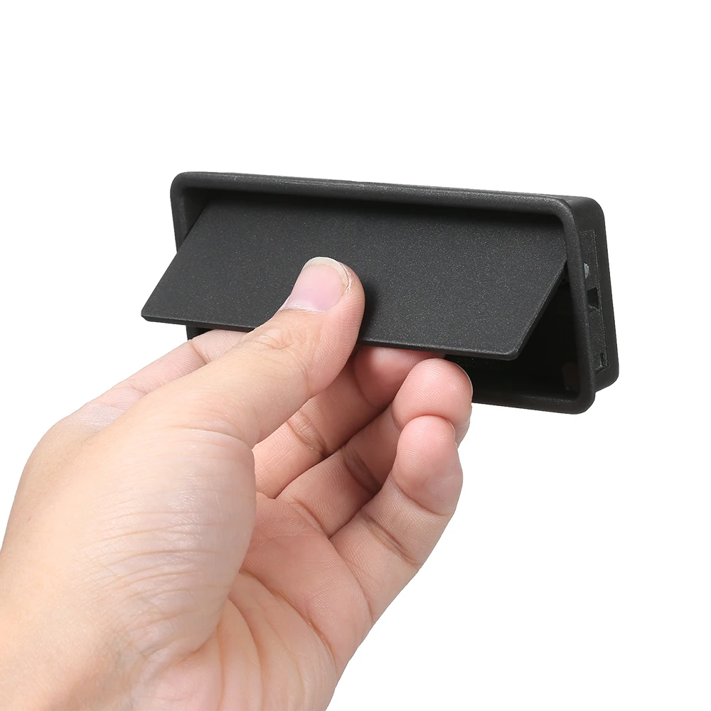 

European Style Black Cabinet Handles Solid Zinc Alloy Kitchen Cupboard Pulls Drawer Knobs Furniture Handle Hardware