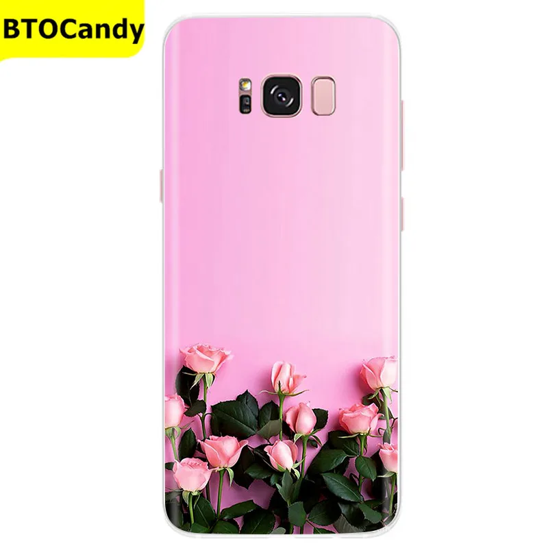 waterproof phone holder Case For Samsung Galaxy S8 Plus Silicone Case Cute Pattern Soft TPU Case For Samsung Galaxy S8 S 8 Plus Phone Case Fundas Coque cell phone pouch Cases & Covers