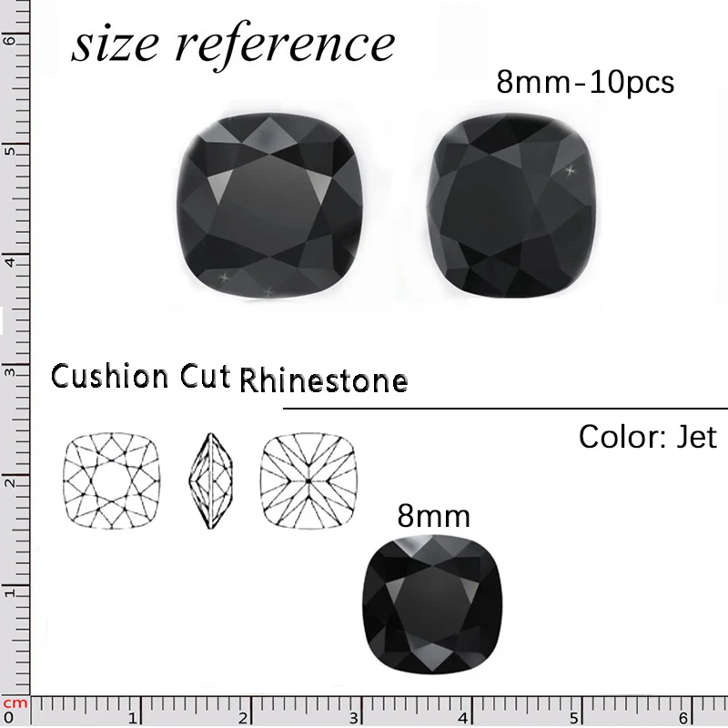 YANRUO 2058HF All Sizes Crystal AB HotFix Rhinestones Crystals