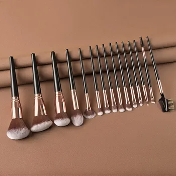 

15pcs Makeup Brush Set Natural Synthetic Hair Make Up Brush Eyeshadow Make up Brush Professional Makeup Brushes Tools Kit