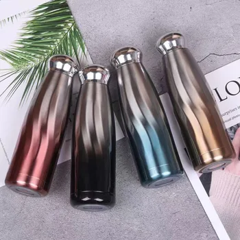

New prodict 430ML 304 Double wall Stainless Steel Water Bottle thermos Bottle Flasks Insulation Cup Vacuum Mug thermo cup