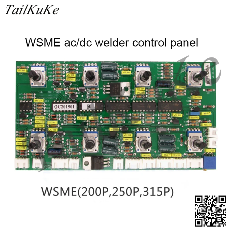 WSME 200P 250P 315P AC / DC импульсная аргоновая дуговая сварочная панель управления 8