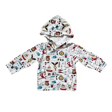 Пальто для малышей; весенние модные куртки для малышей; ветровка с капюшоном и длинными рукавами с принтом; верхняя одежда