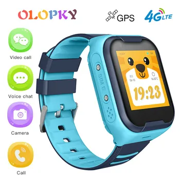 

A36E Kids Smart Watch GPS 4G Wifi SIM Card Baby Child Smart Watch Anti-lost Safe SOS Video Call Bluetooth Camera Watch Q90 DF39Z