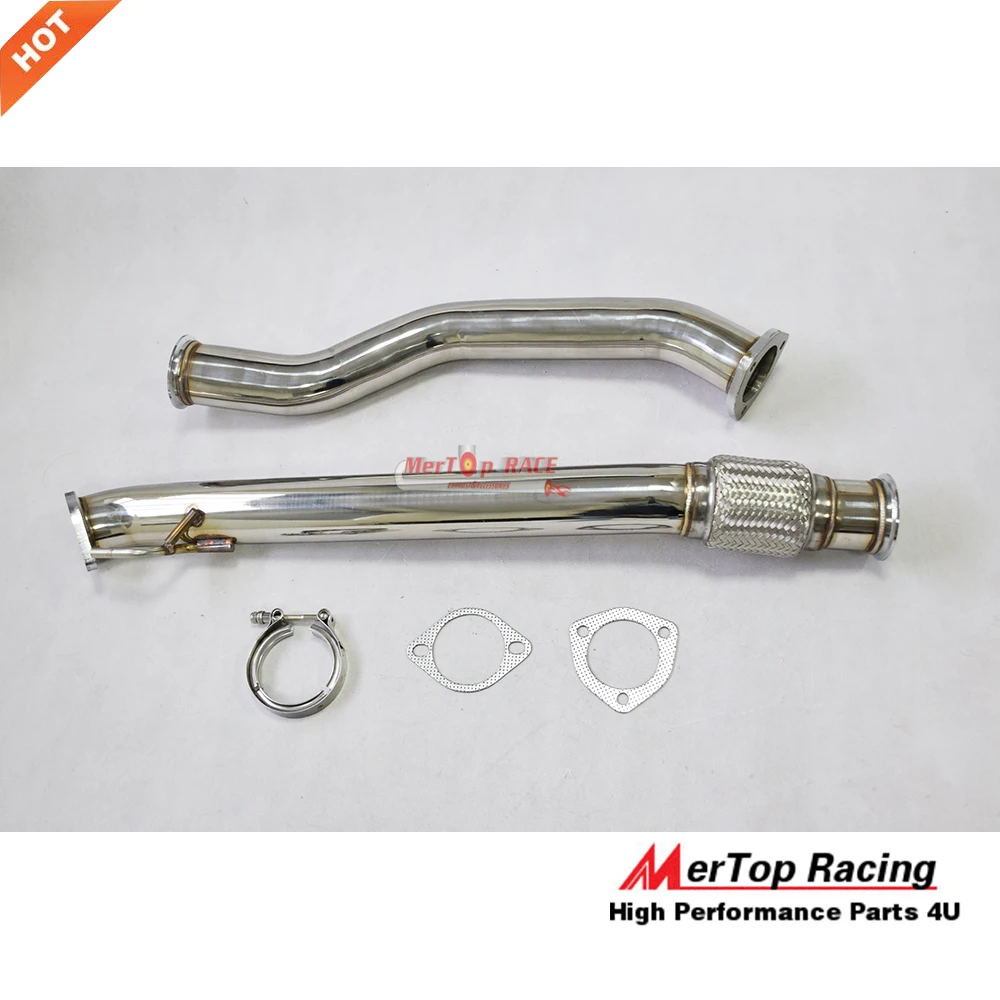 Mertop 3 ''нержавеющая сталь 304 MR2 Turbo SW20, 3S-GTE Celi ca St205 ST185 водопроводный декат 3S-GTE SW20