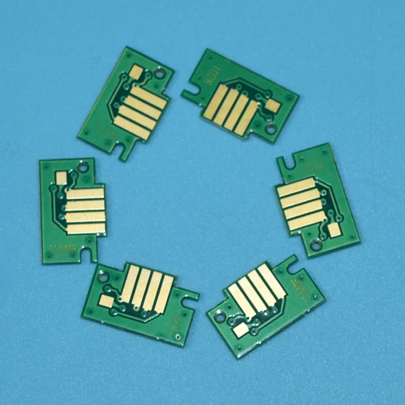 PFI102 Постоянный чип для Canon IPF500 IPF600 IPF700 IPF510 IPF605 IPF610 IPF710 Картридж струйного принтера