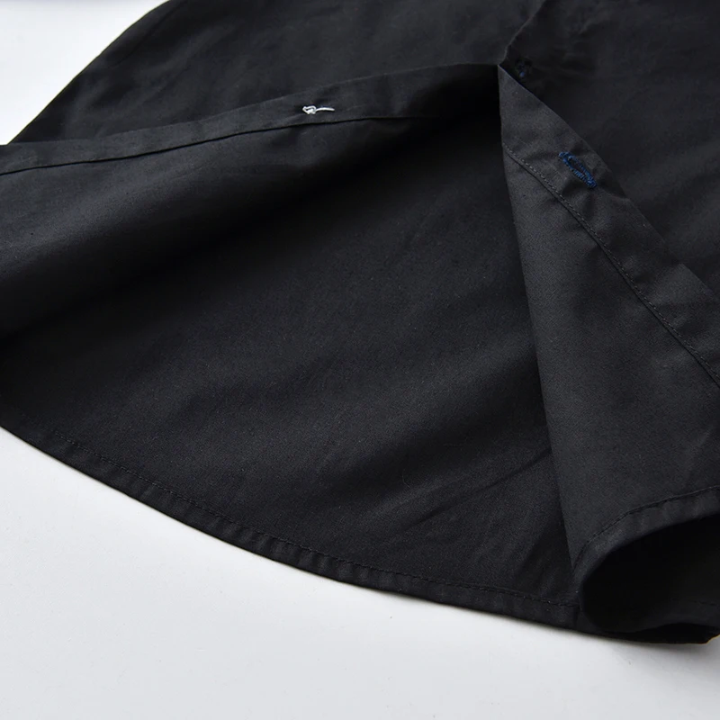 Spring Autumn Baby Boy Shirts Black Long Sleeve Lapel Cardigan Shirt Casual Kids Gentleman Blouses Tops Toddlers Boys Clothes kids shirts boys shirts