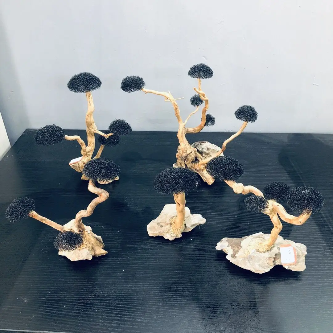 Aquarium Moss Tree Driftwood Fish Tank Landscaping DIY Decoration No Aquatic Plants fish tank ornaments,mini landscape ornaments,fish tank decorations,aquarium ornaments