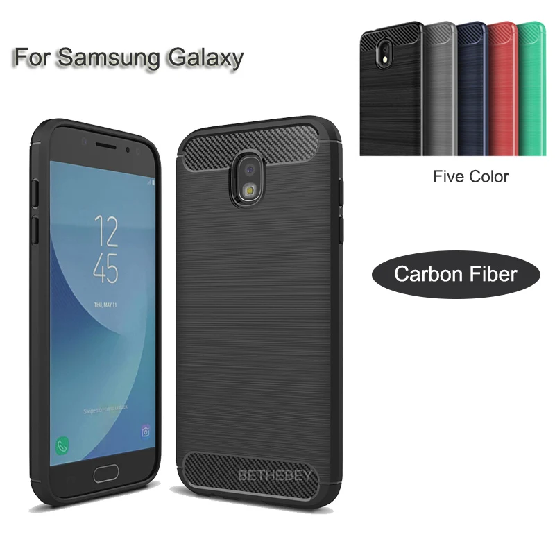 Для samsung Galaxy A10E A60 A20E A2 CORE m30 S10 A70 A50 A40 из углеродного волокна Мягкий силиконовый тяжелый противоударный полный защитный чехол