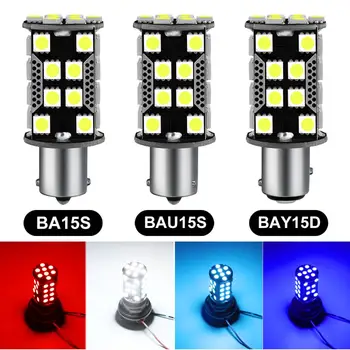 

1pcs 1156 BA15S P21W Led Bulb BAU15S PY21W 1200LM Car Turn Signal Lamp 1157 PY21W BAY15D 40SMD 5050 Chips Auto Lamp Bulbs 12V