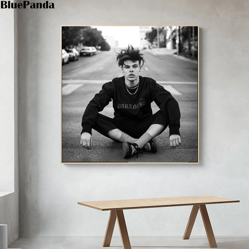 Британский певец Yungbludes плакат Холст Картина настенное Искусство украшение