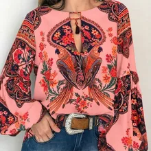 *#Best Price 2019 Autumn Women Boho Clothing Plus Size 5XL Blouse Shirt Vintage Floral Print Tops Ladies Blouses Casual Blusa Feminina Tops *#Best Price 2019 Autumn Women Boho Clothing Plus Size 5XL Blouse Shirt Vintage Floral Print Tops Ladies Blouses Casual Blusa Feminina Tops