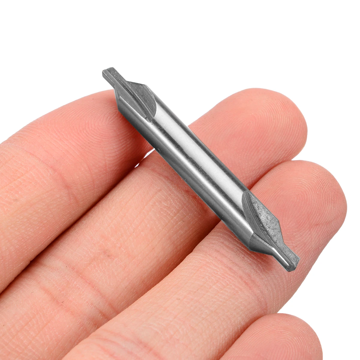 10pcs 2.5mm High Speed Steel Center Drill Countersinks 60 Degree Combined Drill for Machining Hole