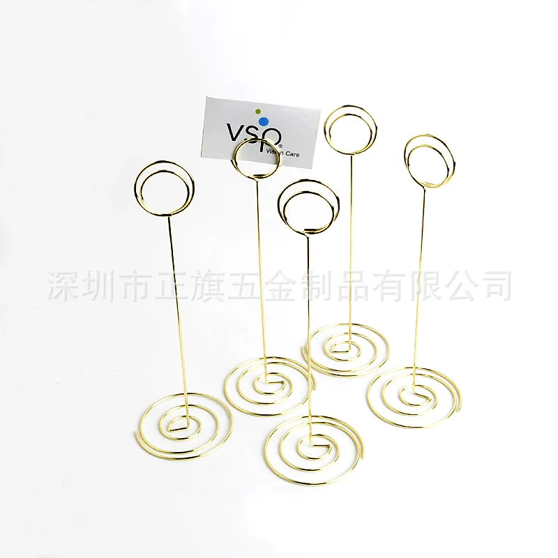 Cross Border Source Currently Available Golden Rose Gold And Silver 85mm Star Pillow Block Wedding Seats Card Holder Notes Folde