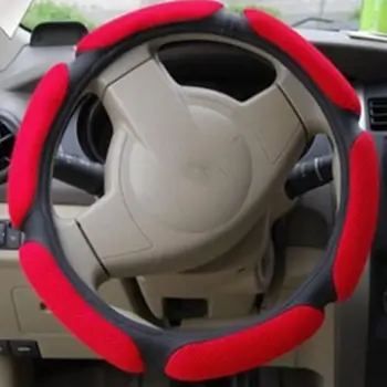 

Hot 1 Pcs Anti-slip Vehicle Car Steering Wheel Protector Cover Auto Decoration Car Styling 3D Design Car Interior Accessories