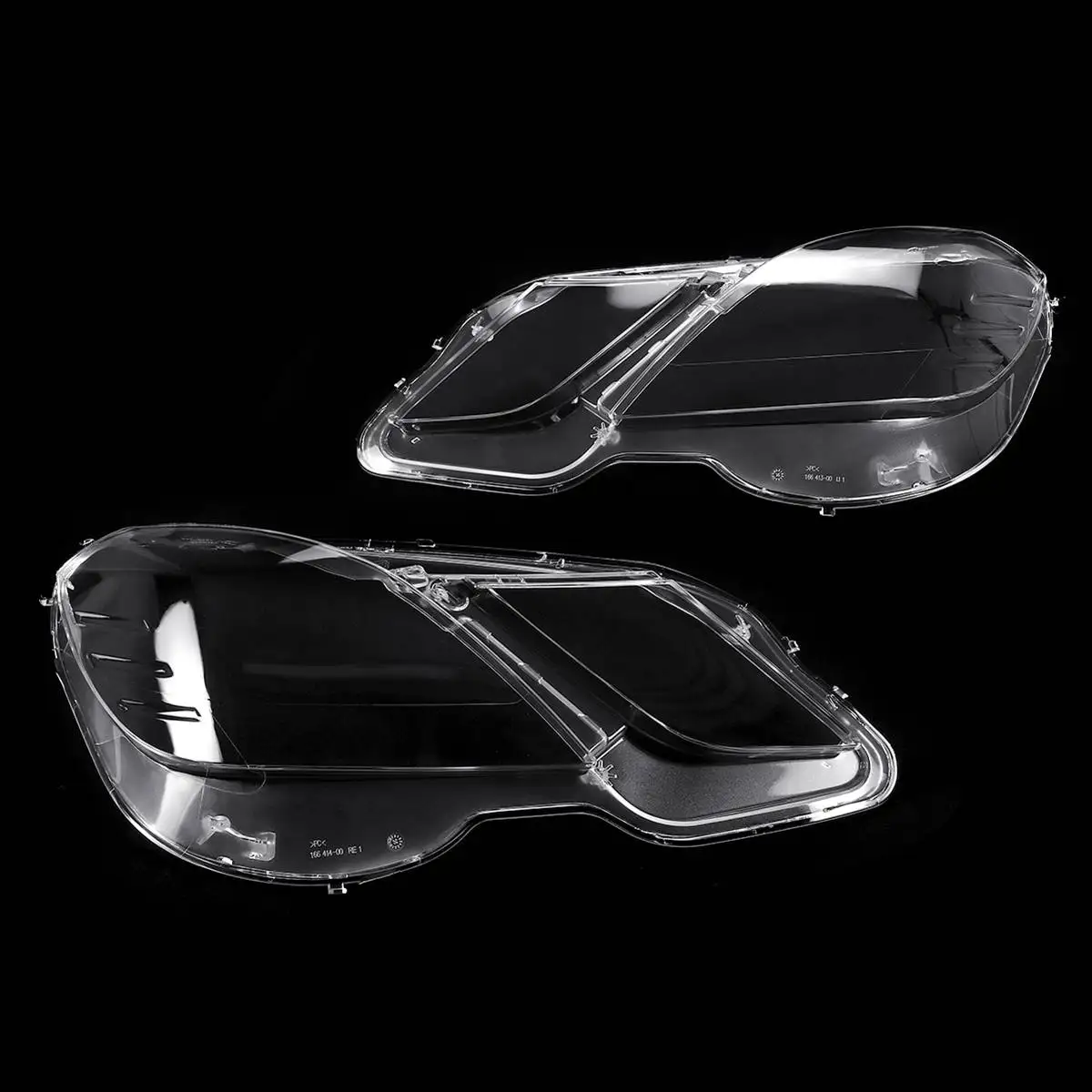 Esquerda + Direita Dianteiro do Carro Escudo para Mercedes para Benz e Classe Farol Lente Capa E260 E300 E350 2009-2020 W212 E200 7 Automóveis e motos