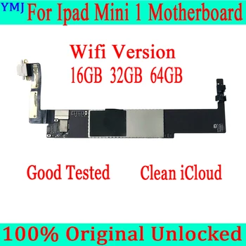 

Wifi / Wifi+3G Version for iPad MINI 1 Motherboard with IOS System, Original unlocked for iPad MINI 1 Mainboard with Free iCloud